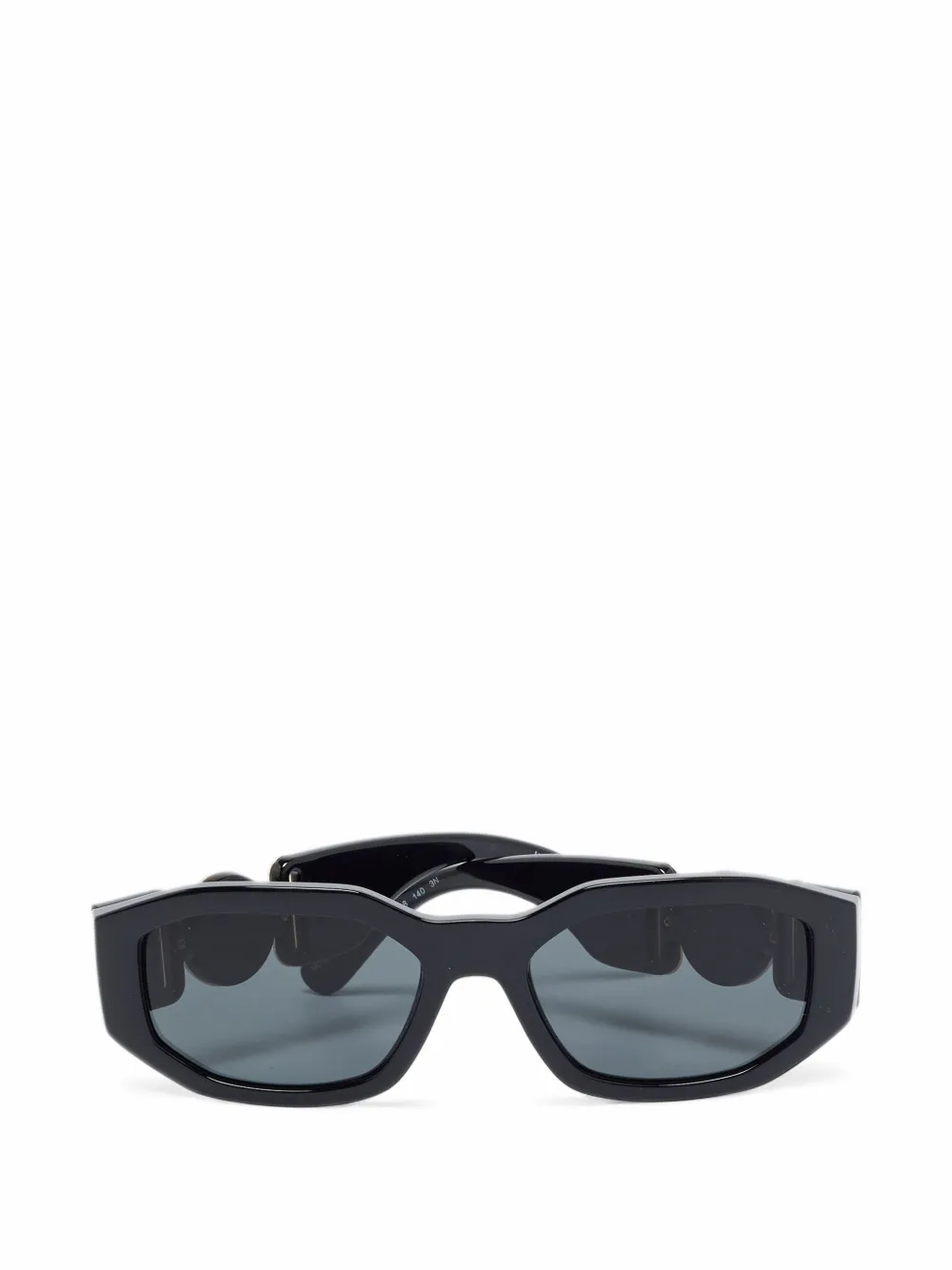 Versace Pre-Owned Medusa Biggie rectangle sunglasses - Schwarz