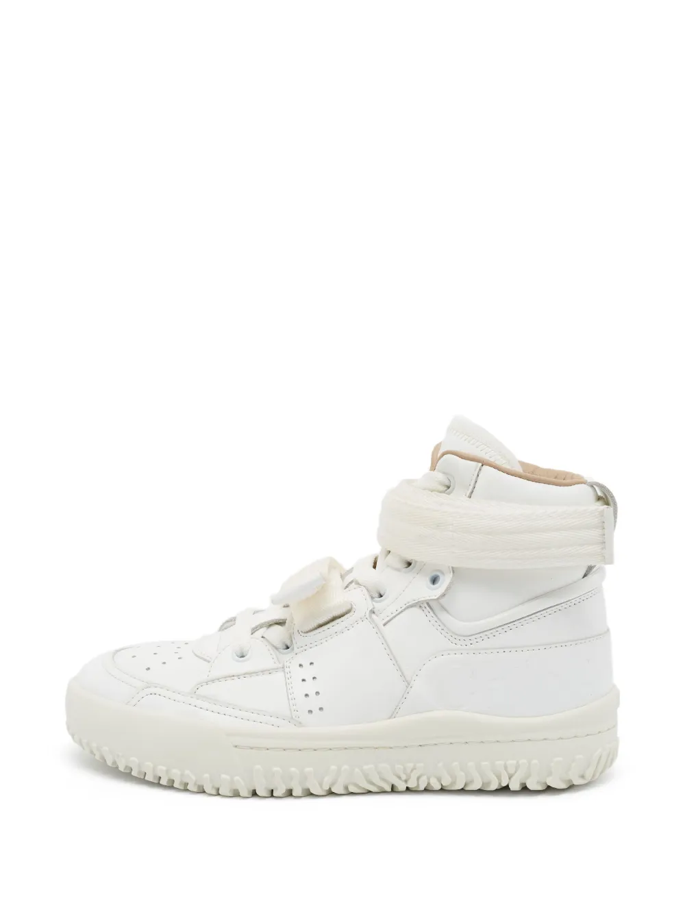 Chloé Pre-Owned Franckie touch-strap sneakers - Weiß