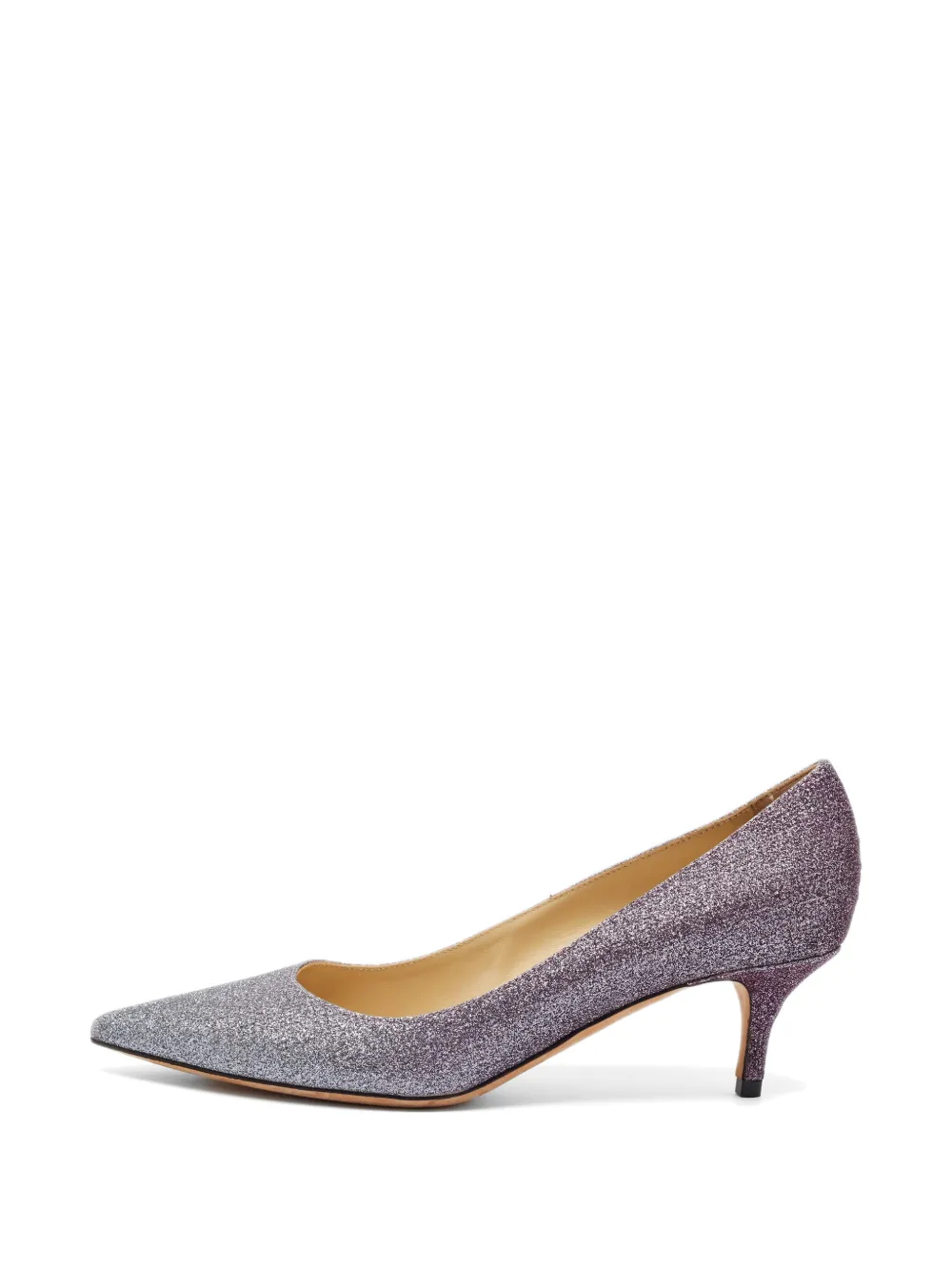 Jimmy Choo Pre-Owned Romy glitter pumps - Violett