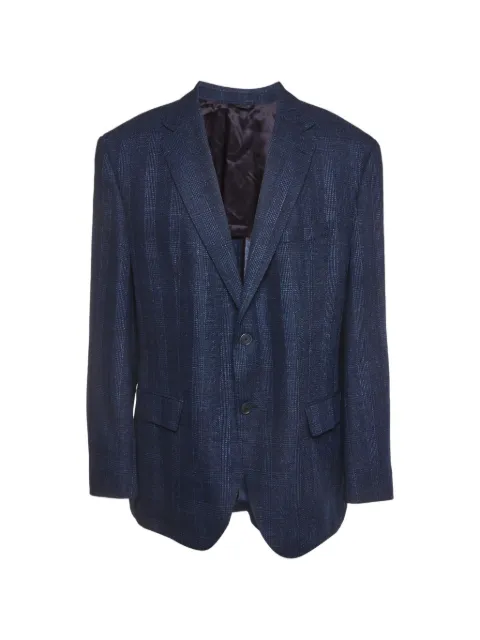 BOSS Jestor4 plaid blazer