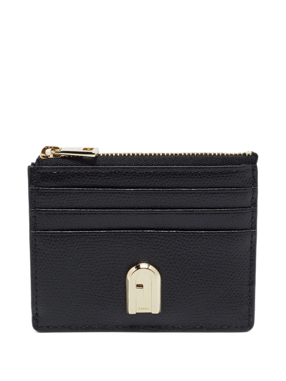 Furla 1927 zip card holder - Nero