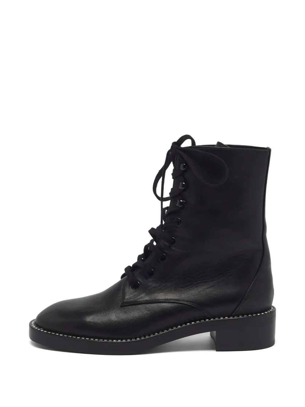 Stuart Weitzman Sondra Shine combat boots - Schwarz