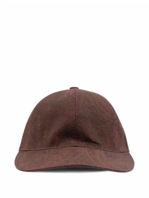 ETRO paisley-print baseball cap