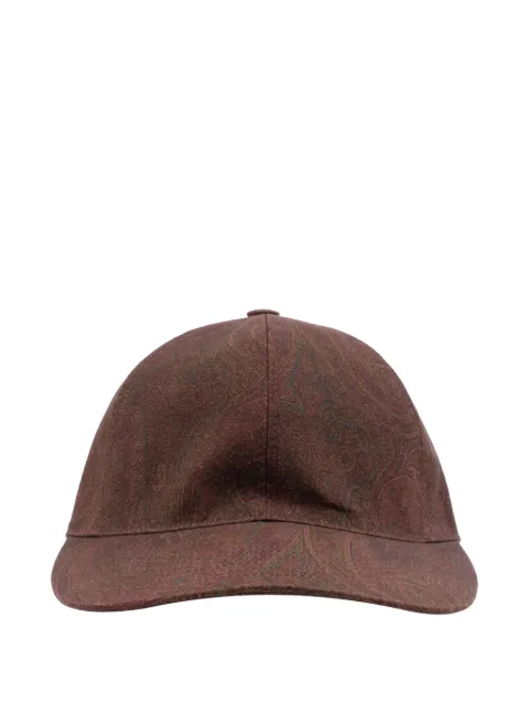 ETRO paisley-print baseball cap