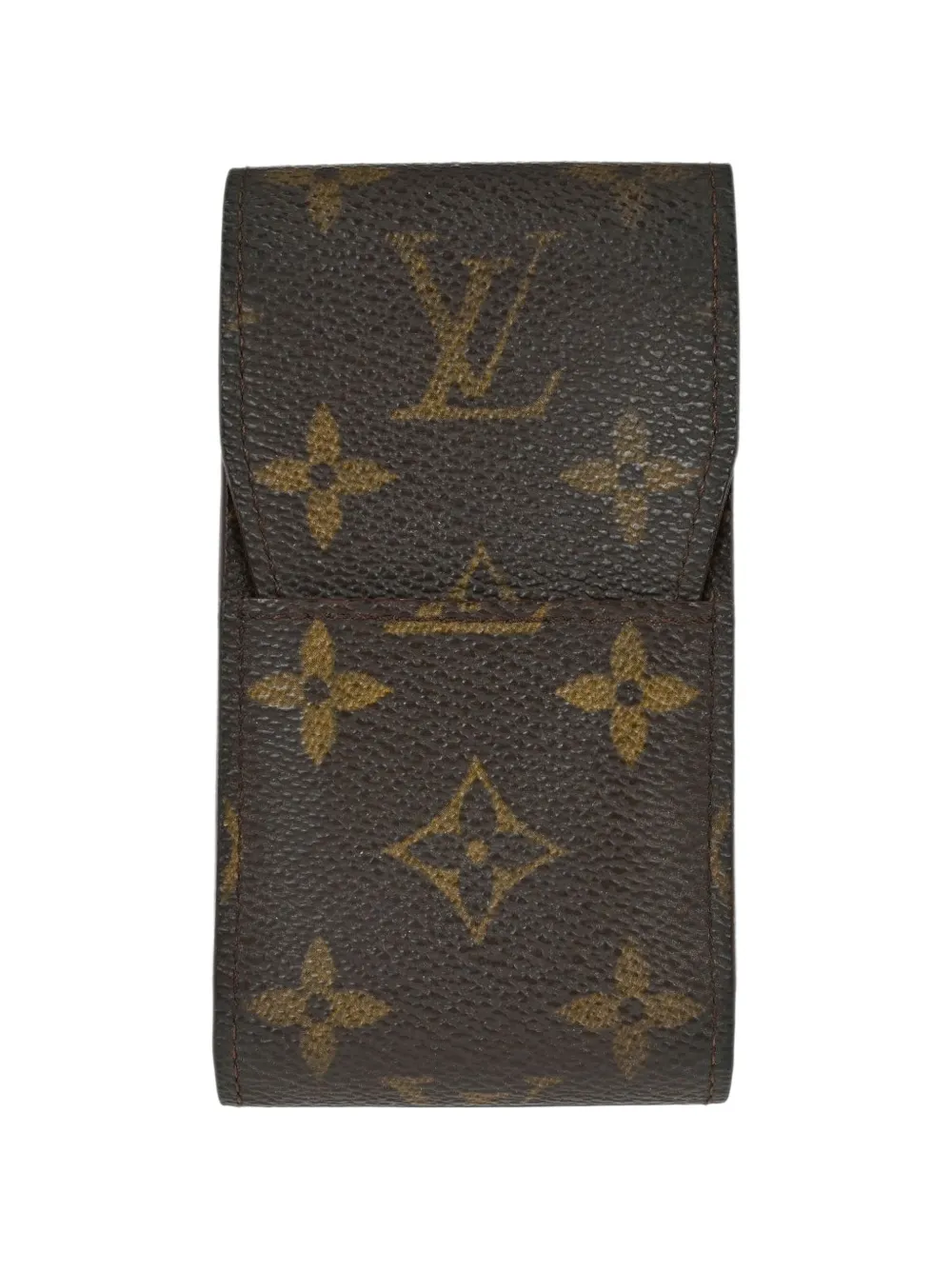Louis Vuitton Pre-Owned small Monogram canvas cigarette case - Marrone