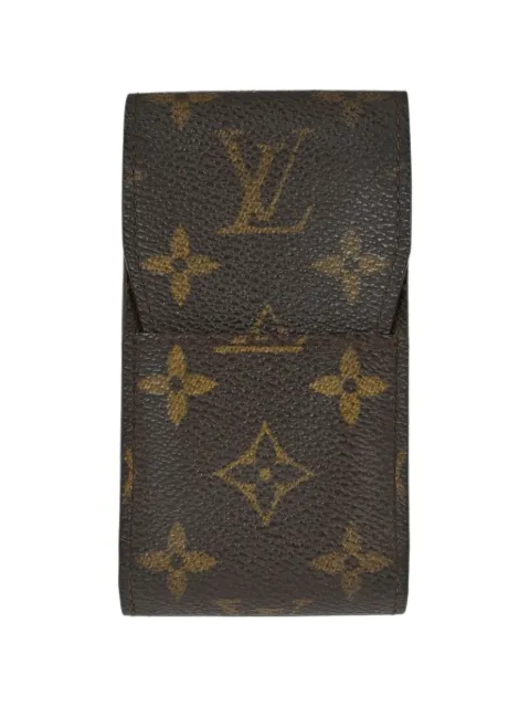 Louis Vuitton Pre-Owned Kleines Zigarettenetui aus Monogram Canvas