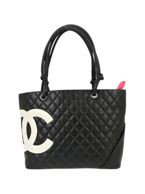 CHANEL Pre-Owned 2005-2006 Cambon Ligne quilted tote bag
