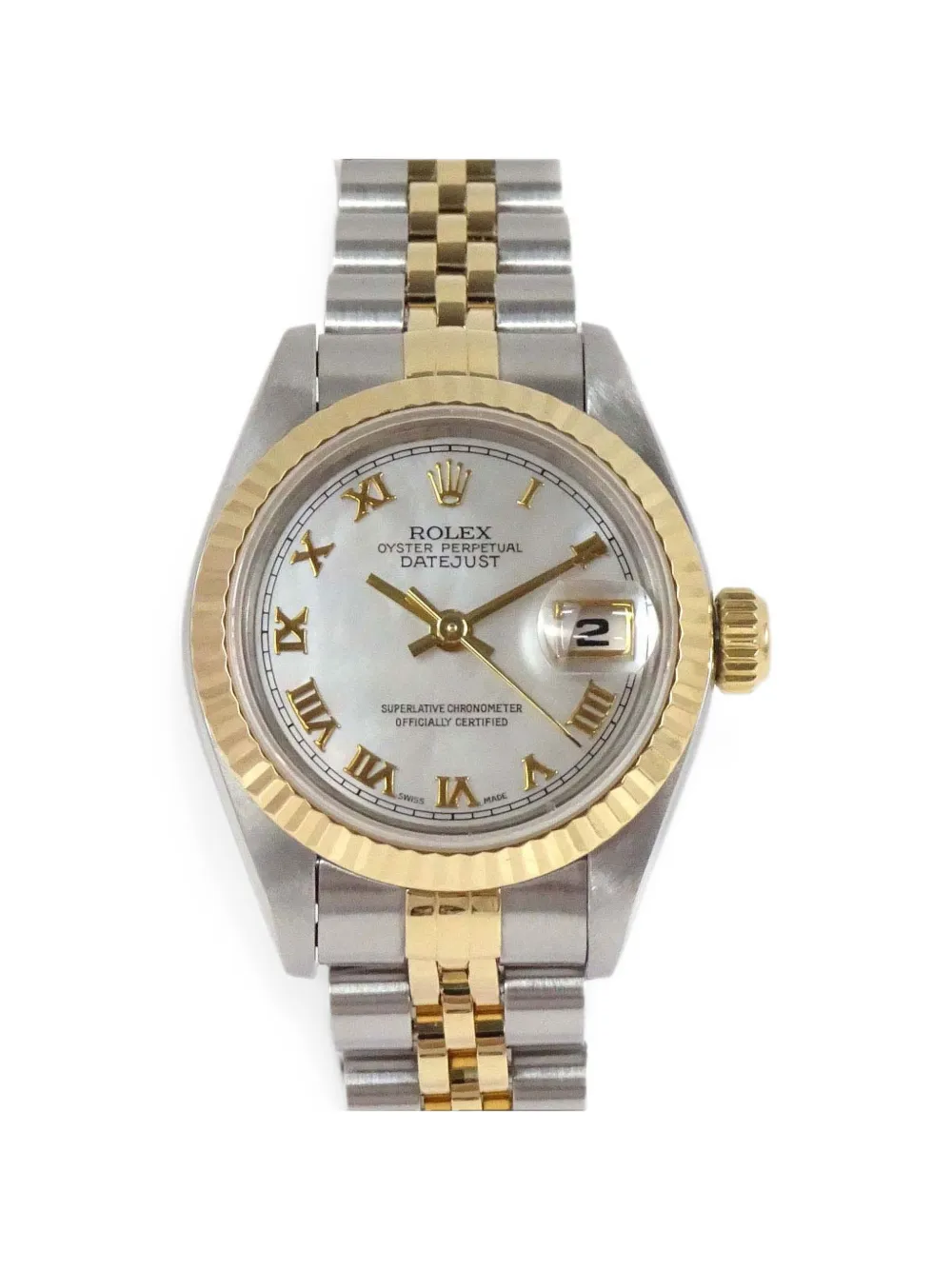 Rolex 1996 Oyster Perpetual Datejust 26mm watch - Weiß