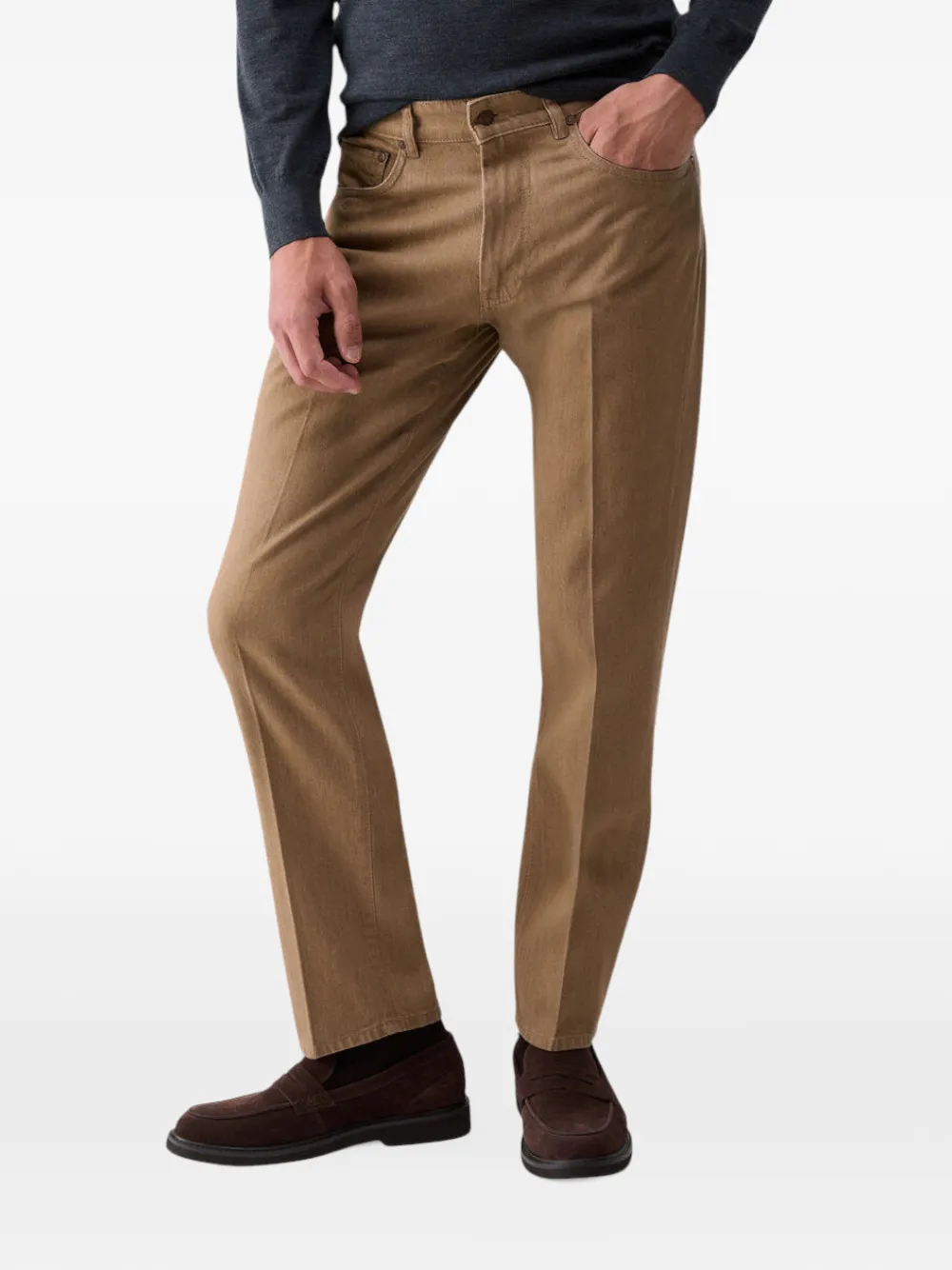 LIU JO Regular-fit straight broek Beige