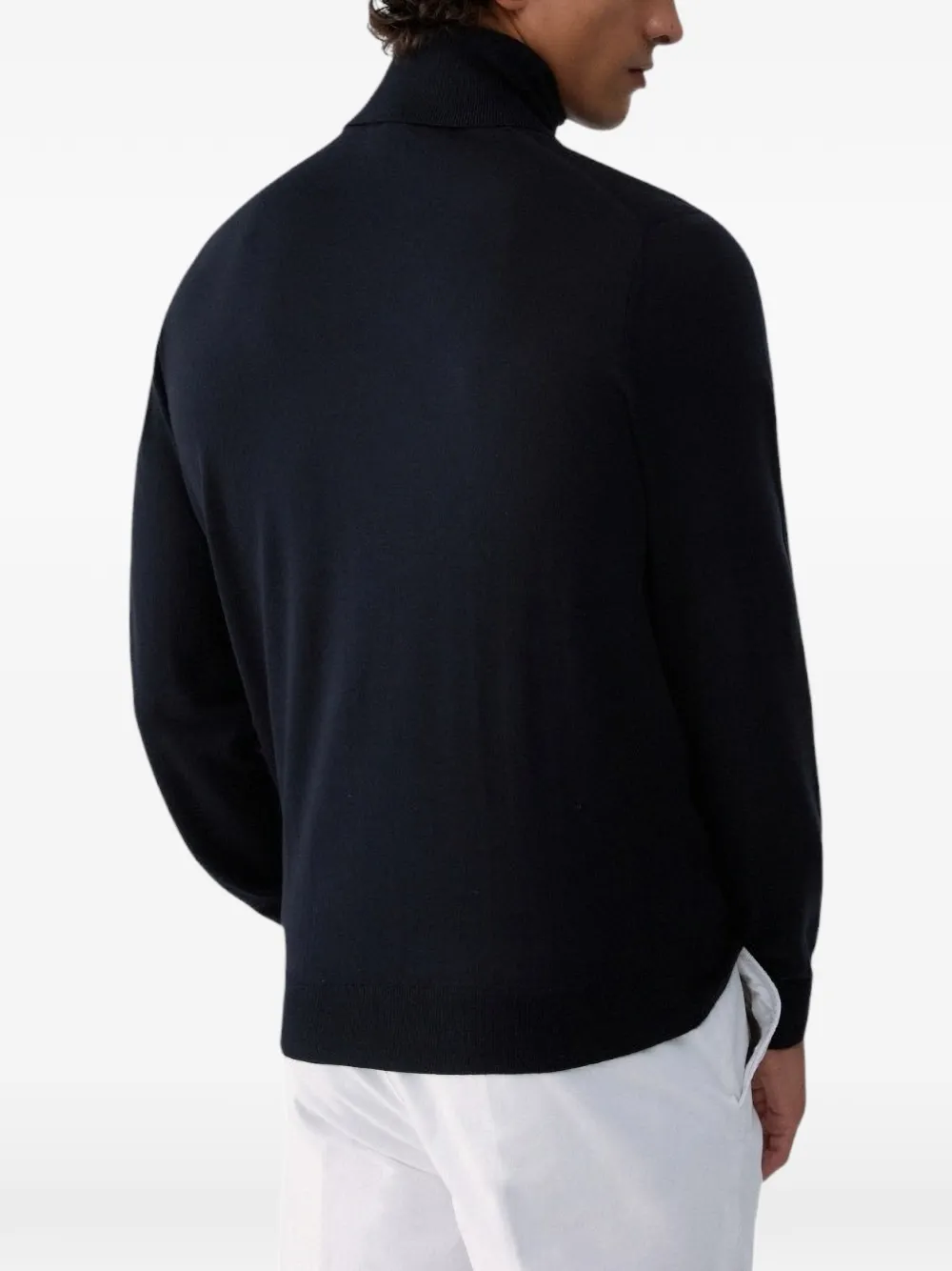 LIU JO Coltrui van wollen merinowol Blauw