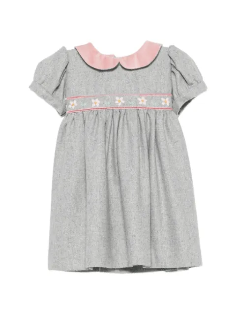 Mariella Ferrari FLOWER-embroidered dress