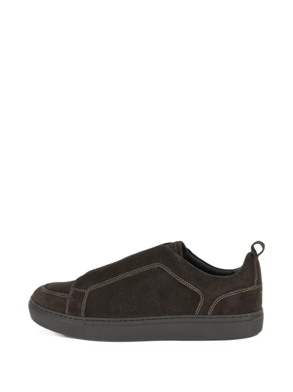 Paul & Shark suede slip-on sneakers - Marrone
