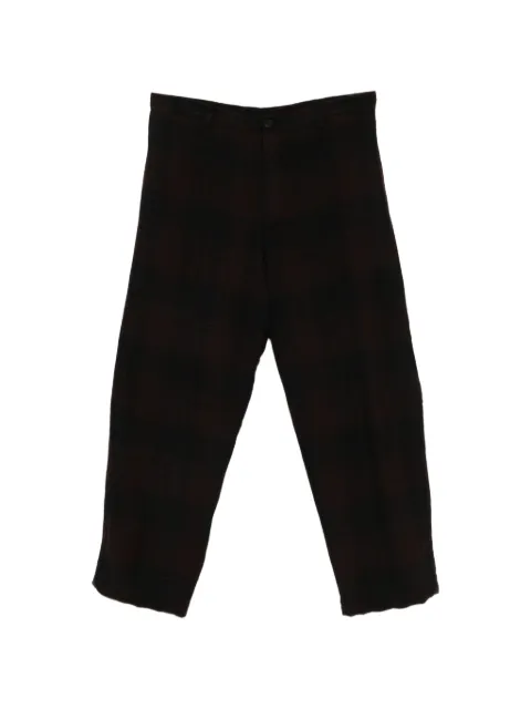 Ricorrrobe Glacia check-pattern  trousers
