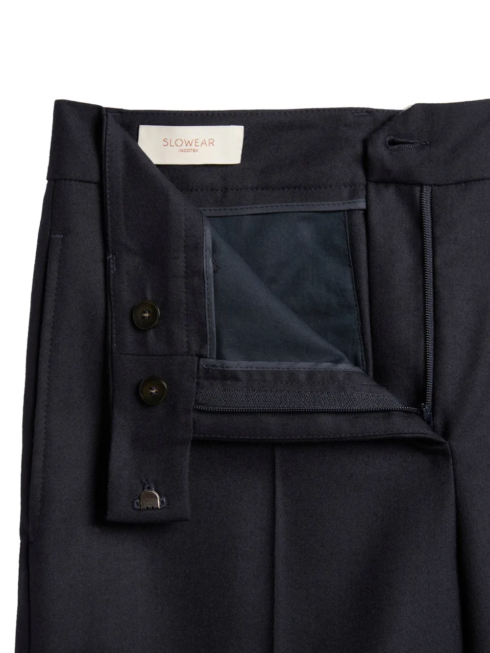 slowear Geplooide shorts Blauw