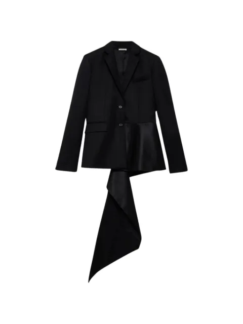 JW Anderson asymmetric draped blazer