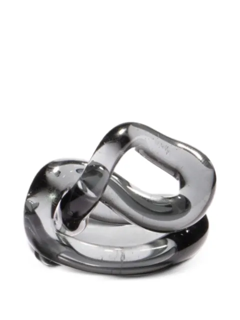 SALVÁREA medium Interconexión handblown glass ring