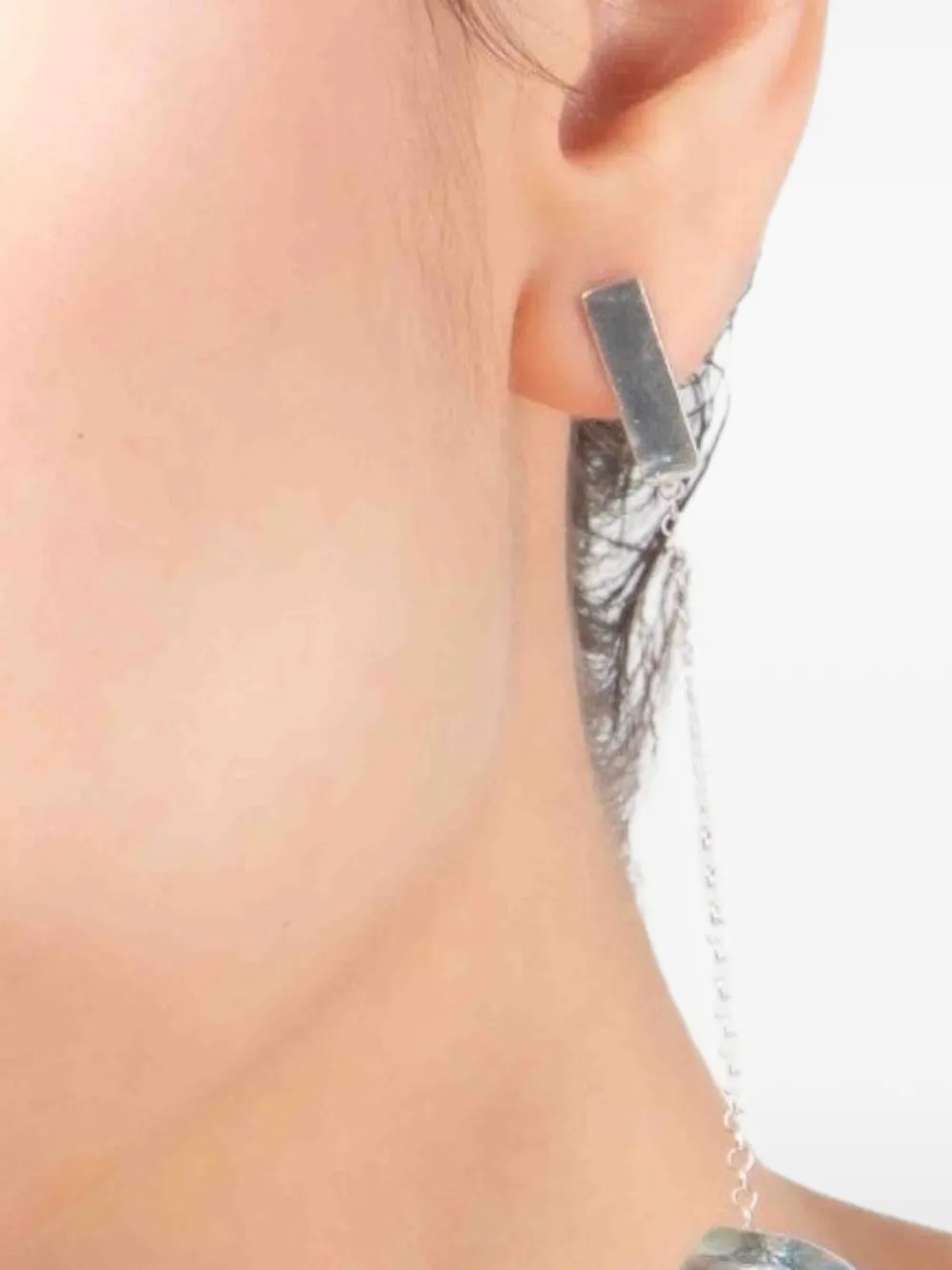 SALVÁREA Soplo S drop-design earrings - Silber