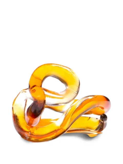 SALVÁREA Interconexión handblown glass ring