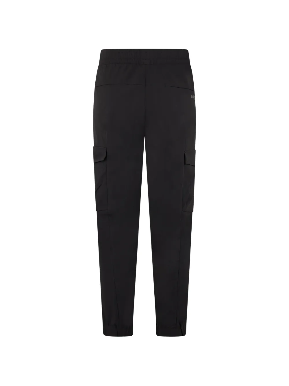 BOSS drawstring-waist cargo pants Zwart