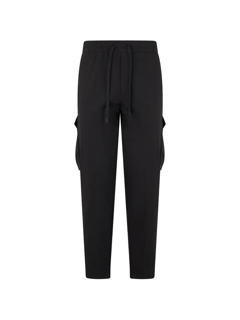 BOSS drawstring-waist cargo pants - Schwarz