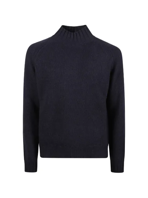 Aragona mock-neck raglan-sleeve sweater
