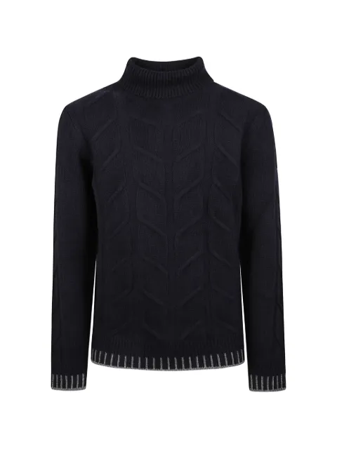 Altea cable-knit roll-neck sweater