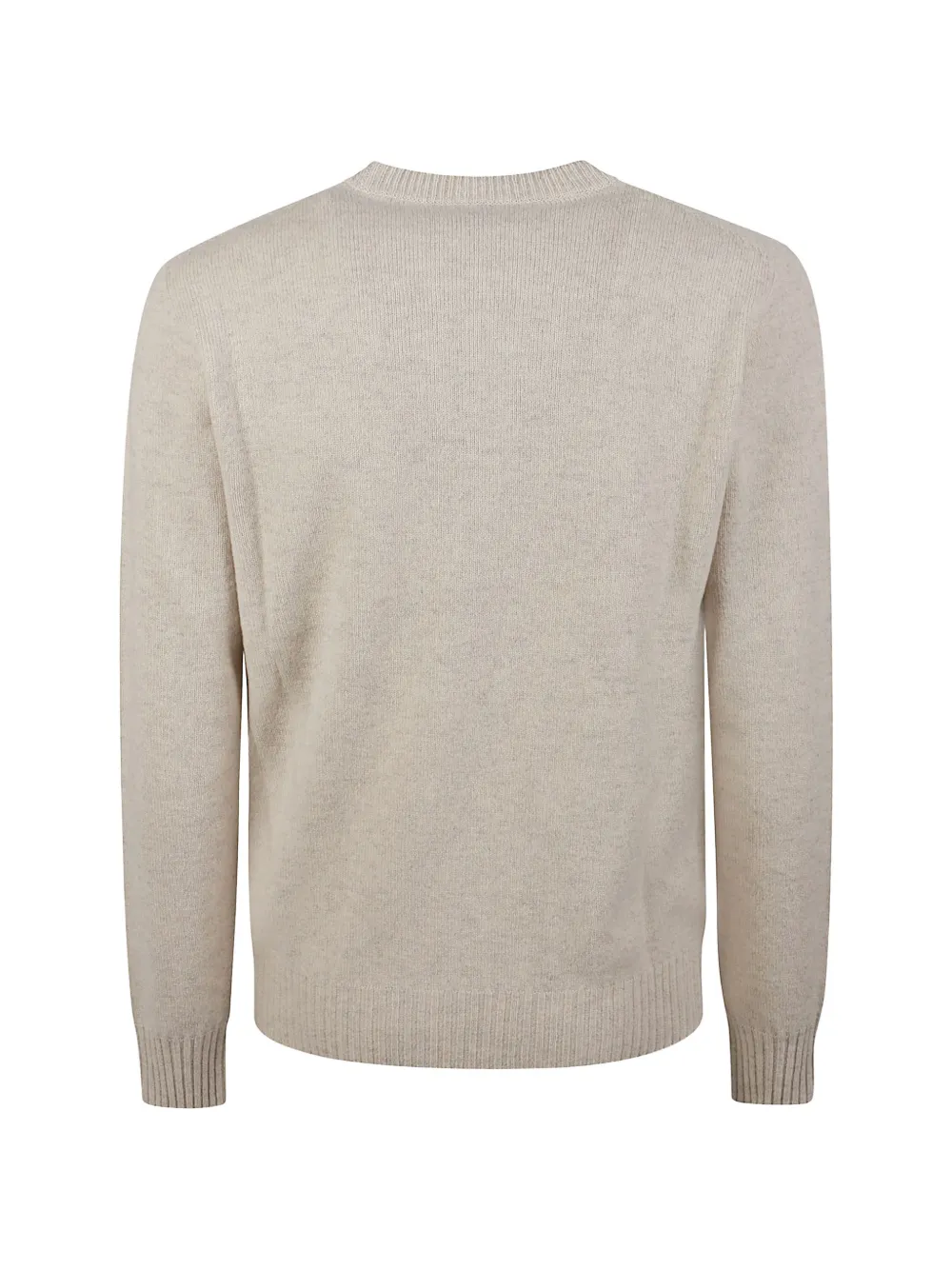Altea Wollen trui met ronde hals Beige