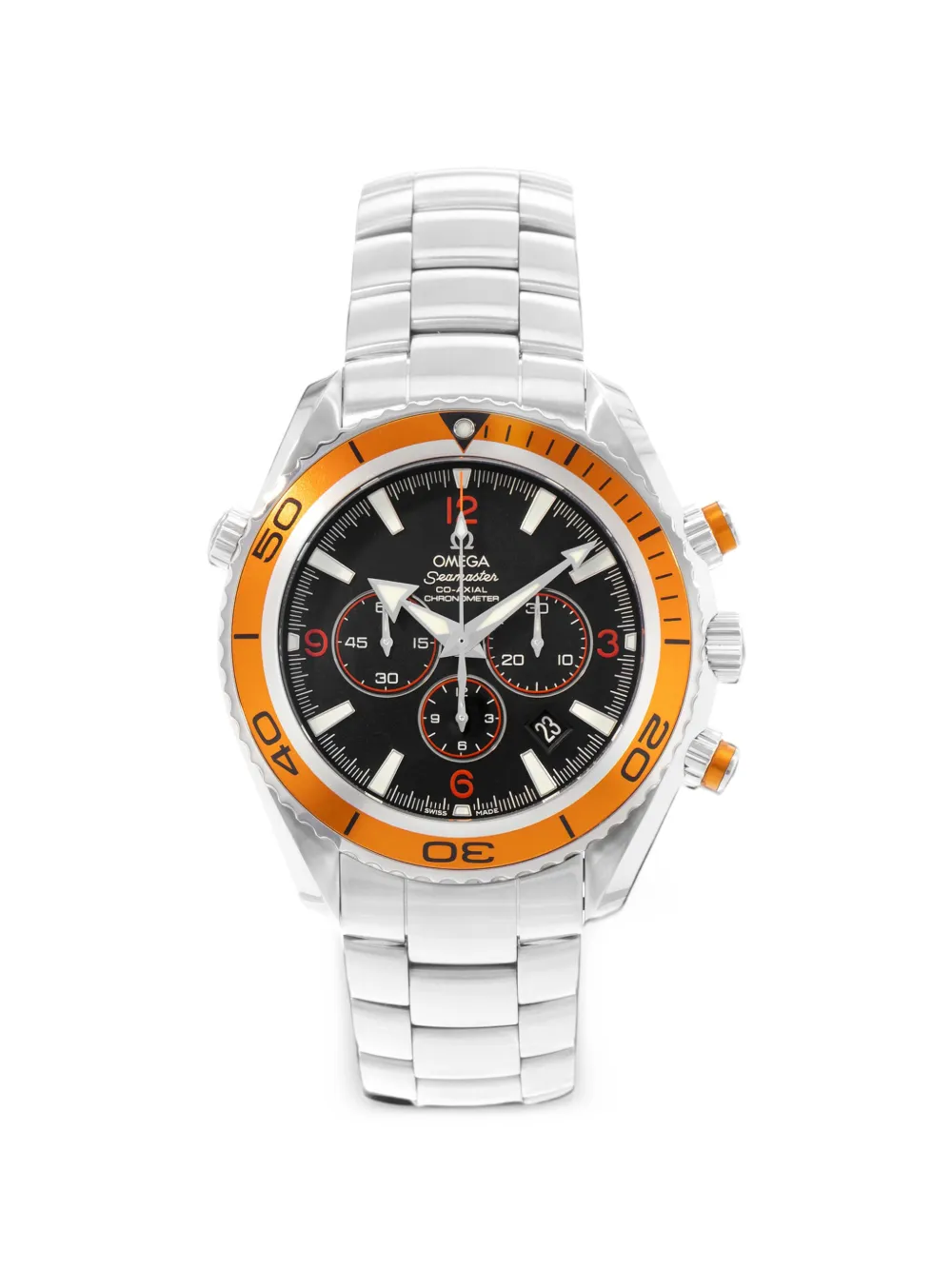 OMEGA 2008 Seamaster Planet Ocean 45mm watch - Schwarz