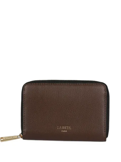 Lancel portefeuille en cuir à fini grainé