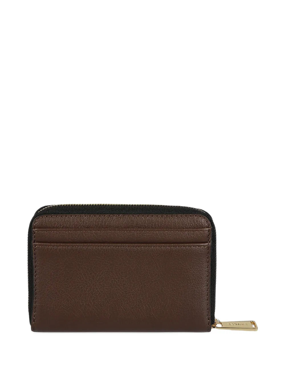 Lancel grained leather wallet Bruin