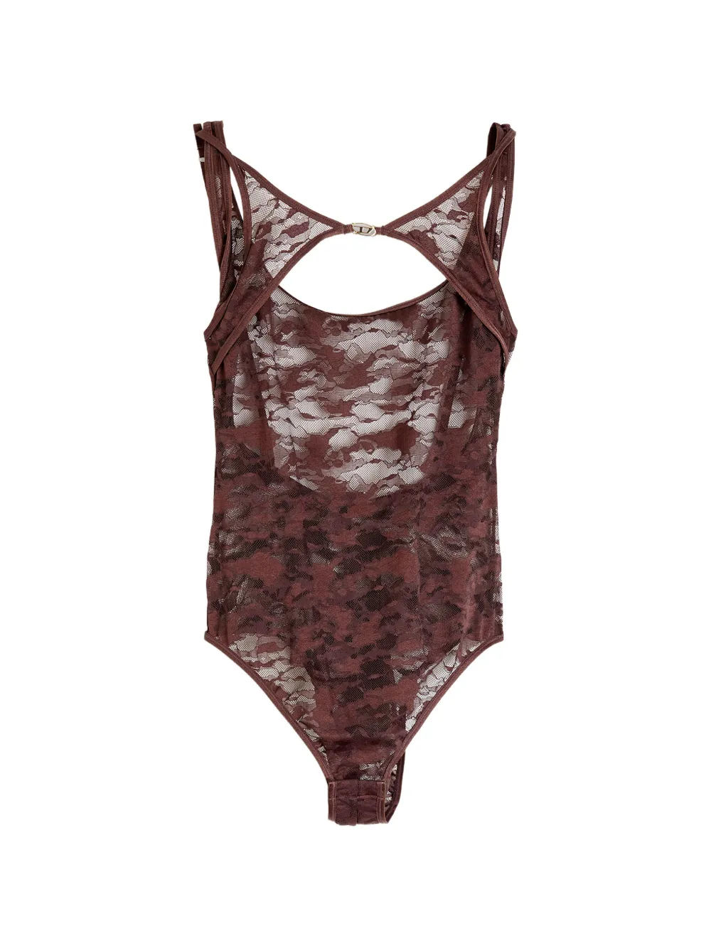 Diesel bodysuit in camo lace Bruin