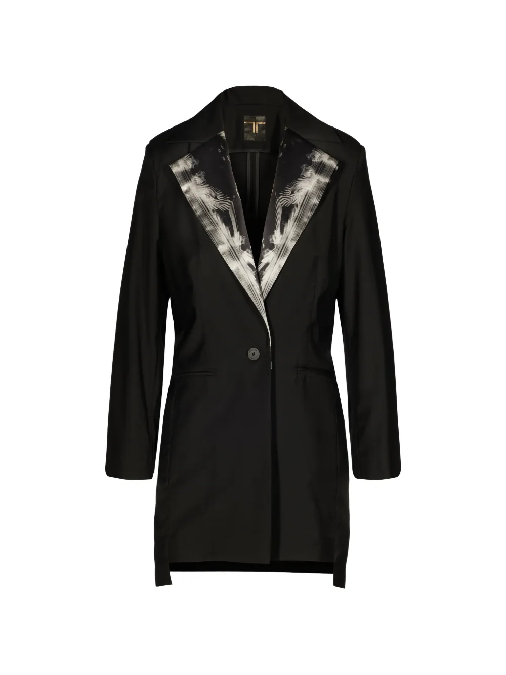 Tessitura The Faces silk-lapel blazer