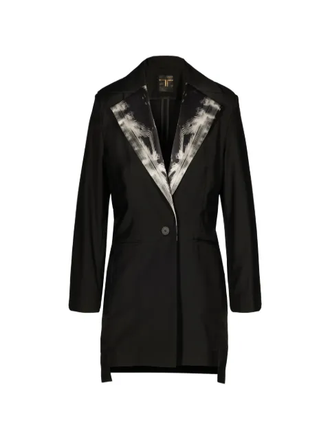 Tessitura The Faces silk-lapel blazer