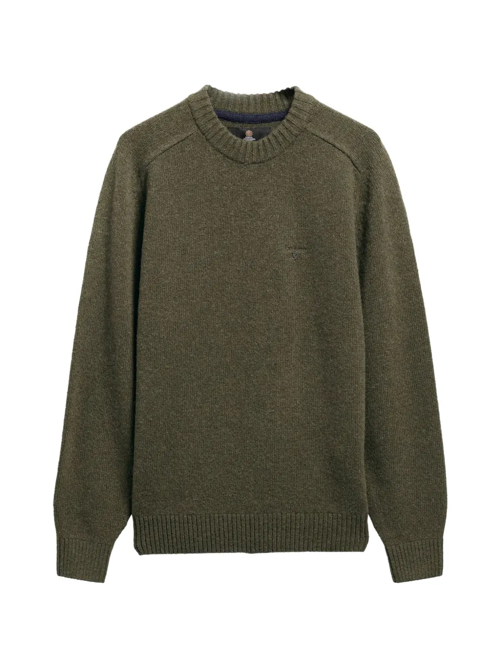 Barbour Newtown crew neck jumper Groen