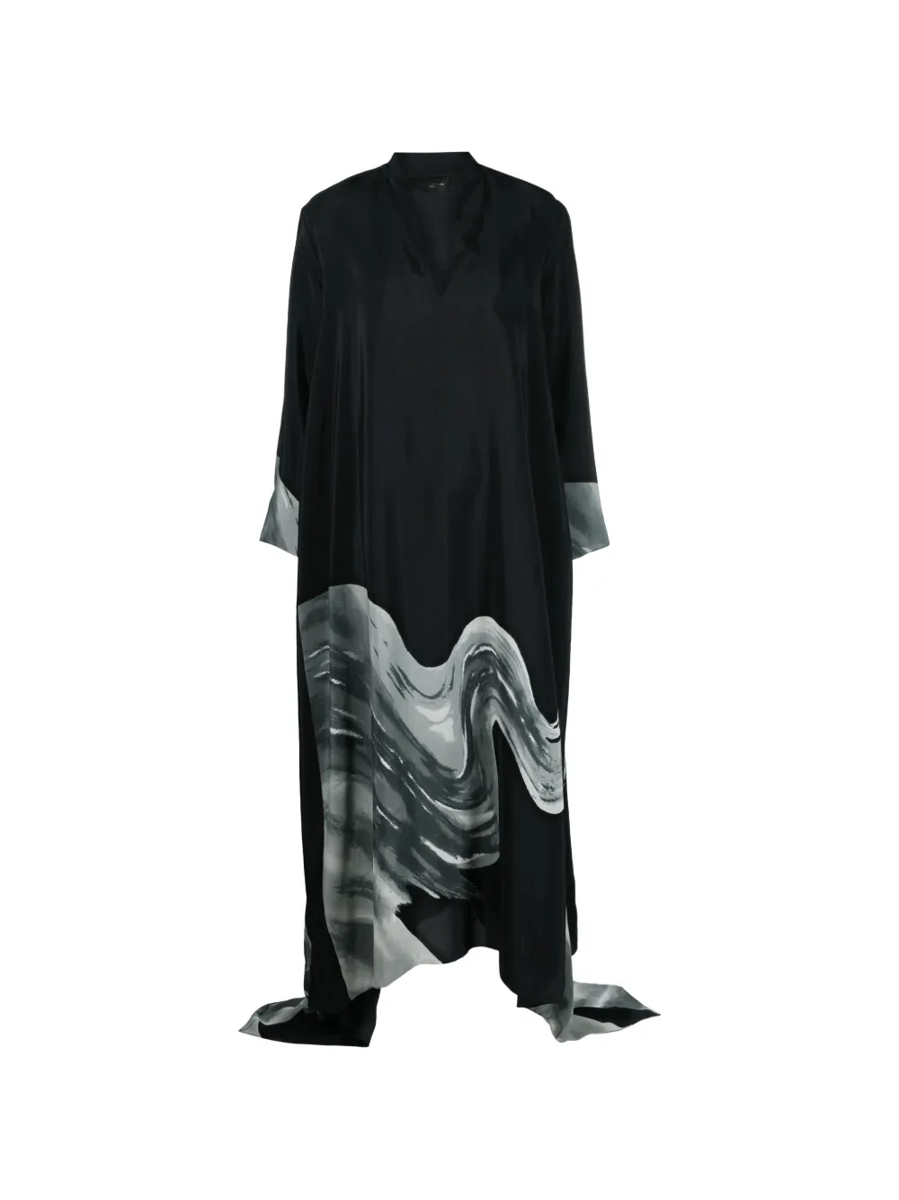 Tessitura Dune oversized maxi dress