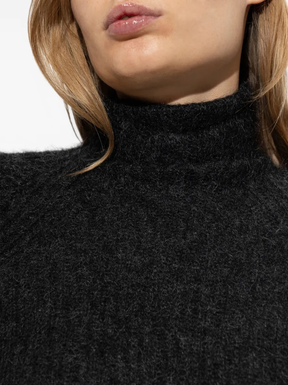Max Mara Mélange mohair trui Grijs