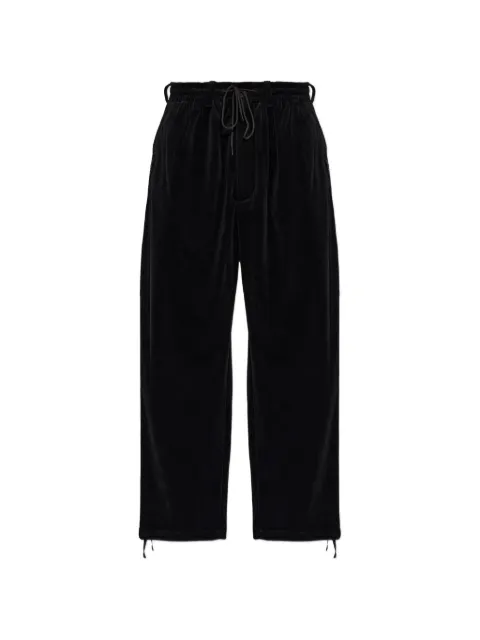 Y-3 corduroy drawstring trousers