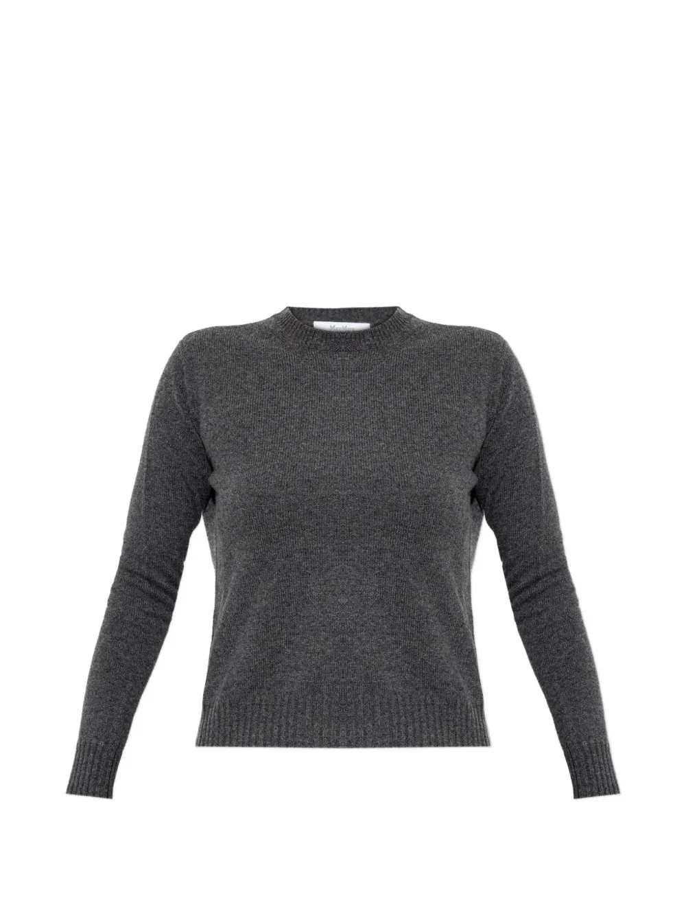 Max Mara cashmere yarn sweater - dark grey