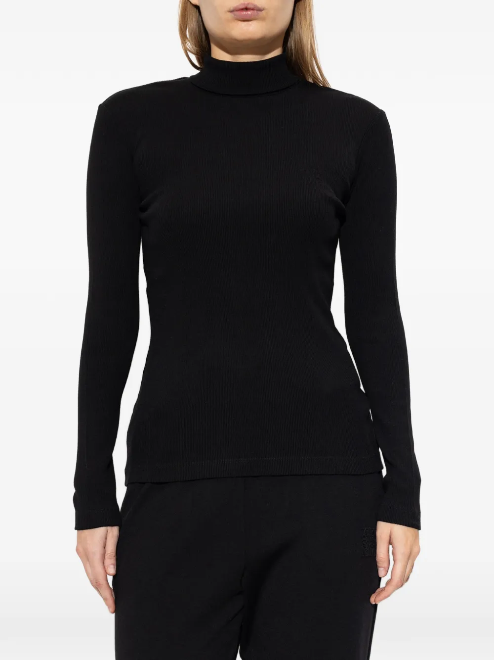 Max Mara Ribgebreide trui Zwart