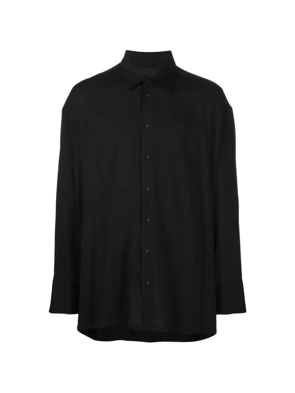 Tessitura oversized shirt - Nero