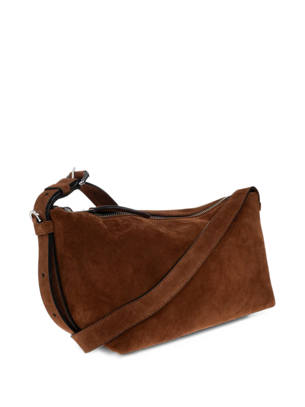 Moschino suede shoulder bag Bruin