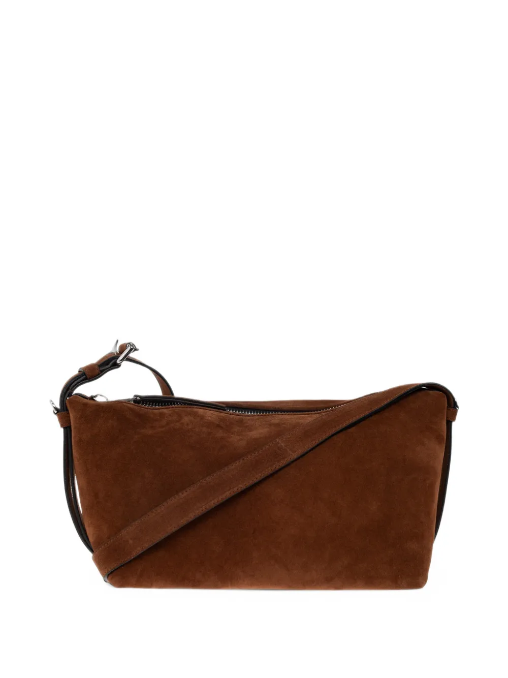 Moschino suede shoulder bag Bruin