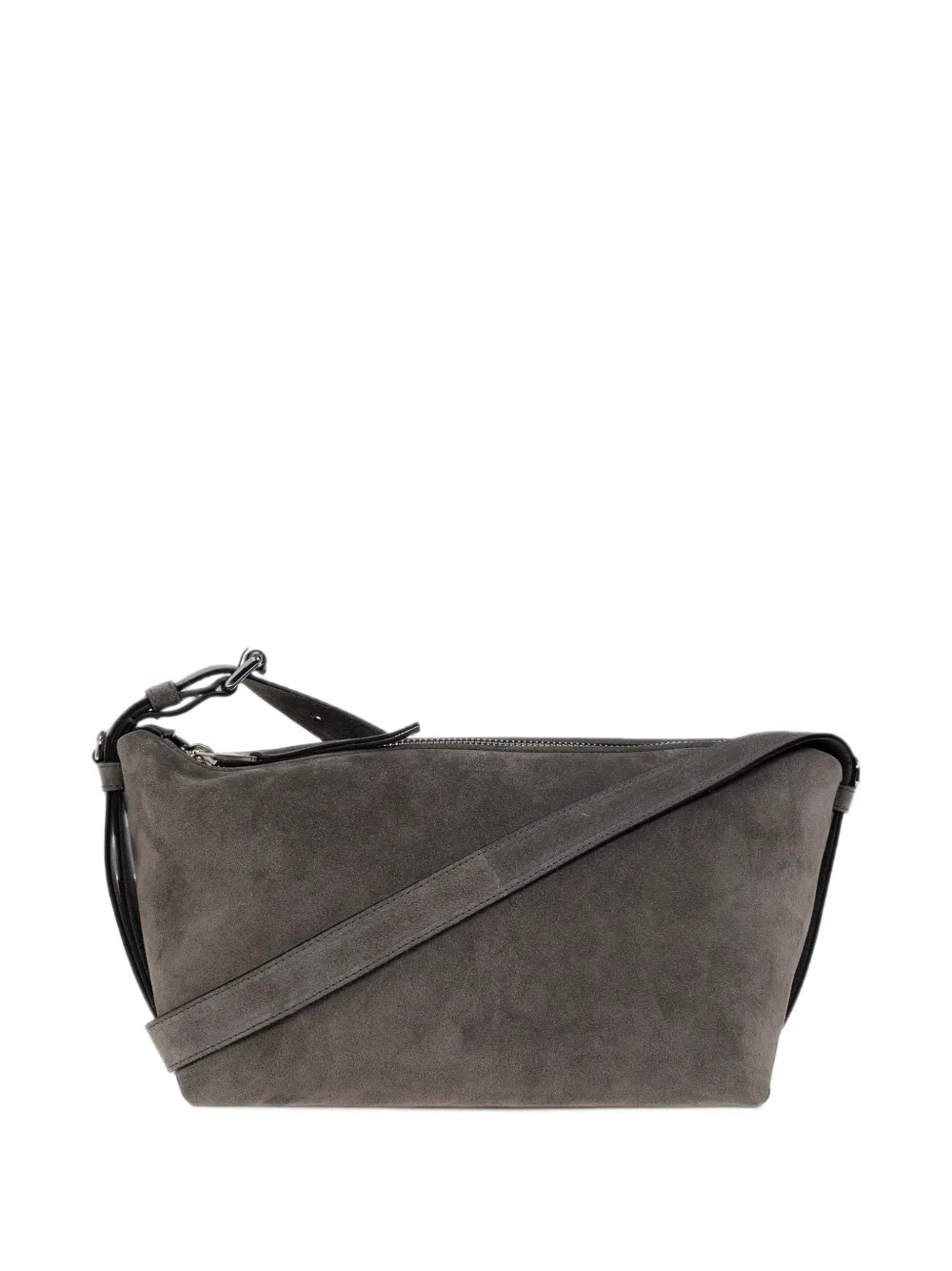 Moschino suede cross body bag - Grau
