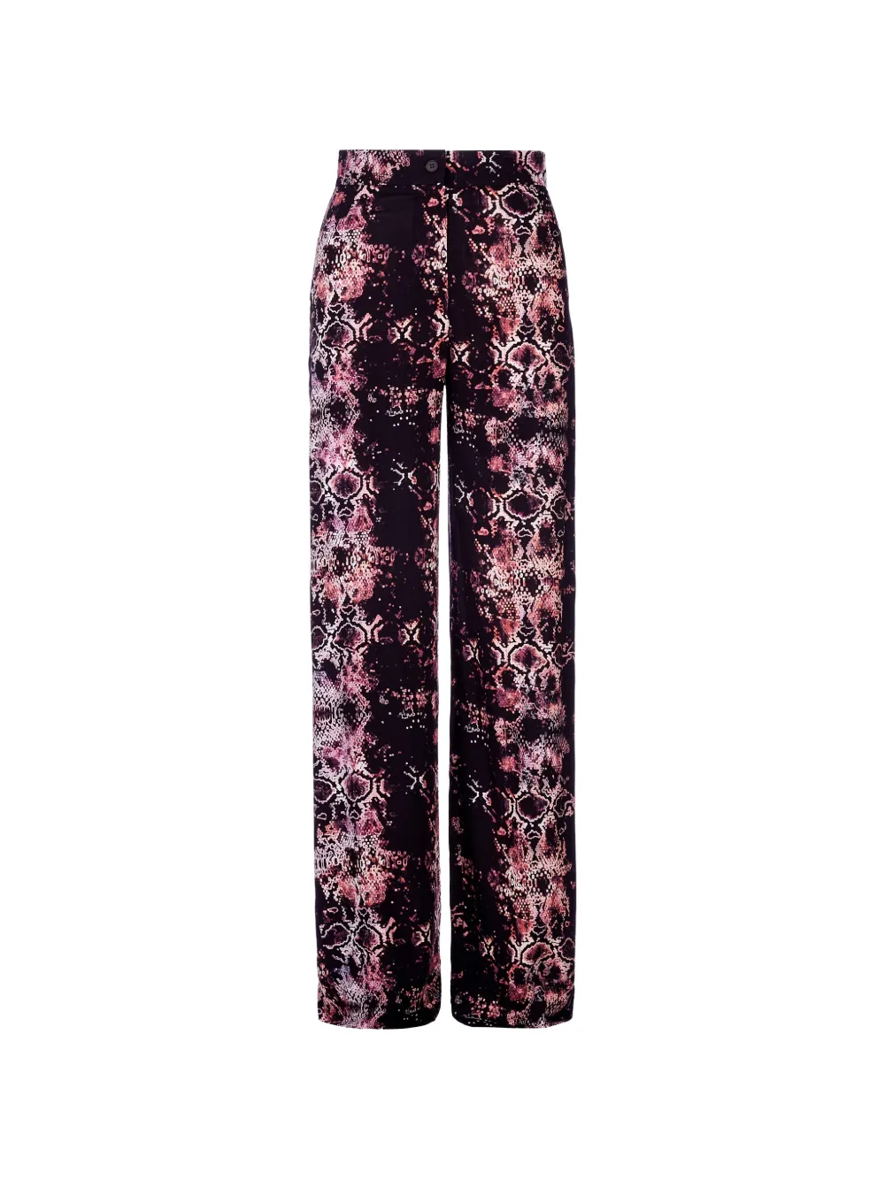 Tessitura Digital Snake Swarovski Crystal Trousers In Schwarz