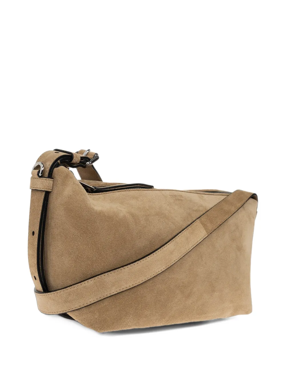 Moschino suede shoulder bag Beige