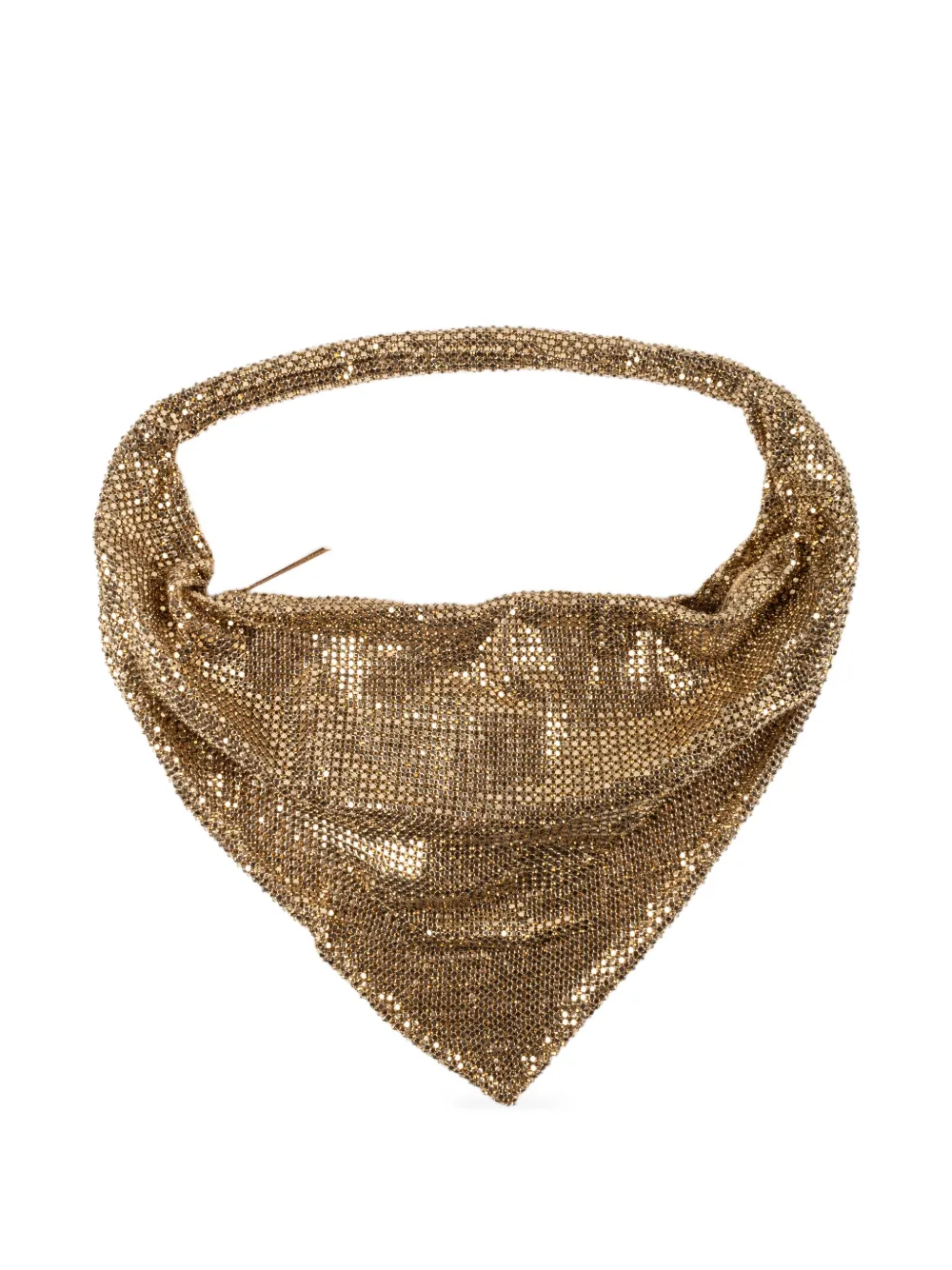 Benedetta Bruzziches Ursula crystal-embellished tote bag - Or
