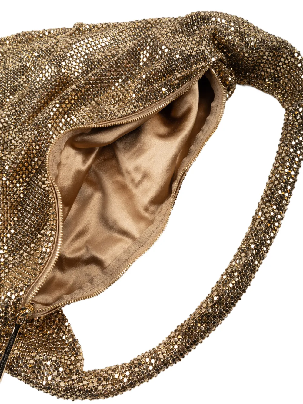 Benedetta Bruzziches Ursula crystal-embellished tote bag Goud