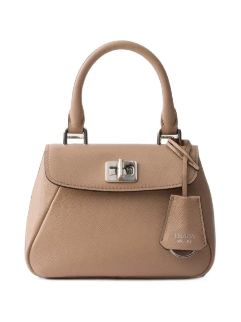 Prada bolsa de mano Avoir mini de piel Saffiano
