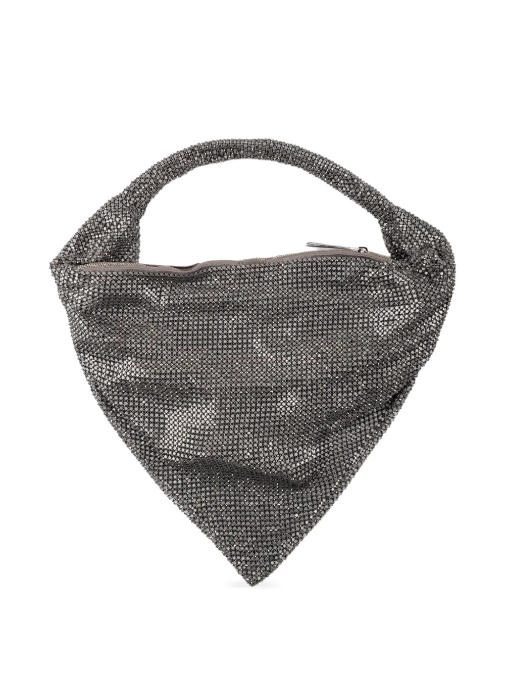 Benedetta Bruzziches Ursula crystal-embellished tote bag Zilver