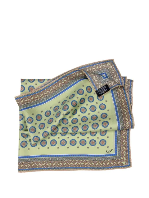 Elizabetta medallion-print silk scarf